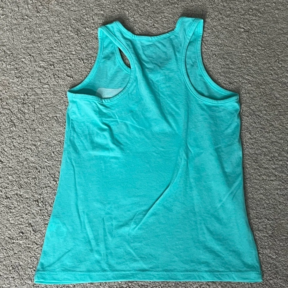 The Children's Place Flip Sequin Summer Sea Green Tank Top Girls Size M (7/8)